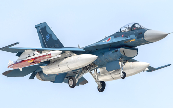 F-2戰(zhàn)斗機裝備有世界上第一種有源相控陣雷達.png